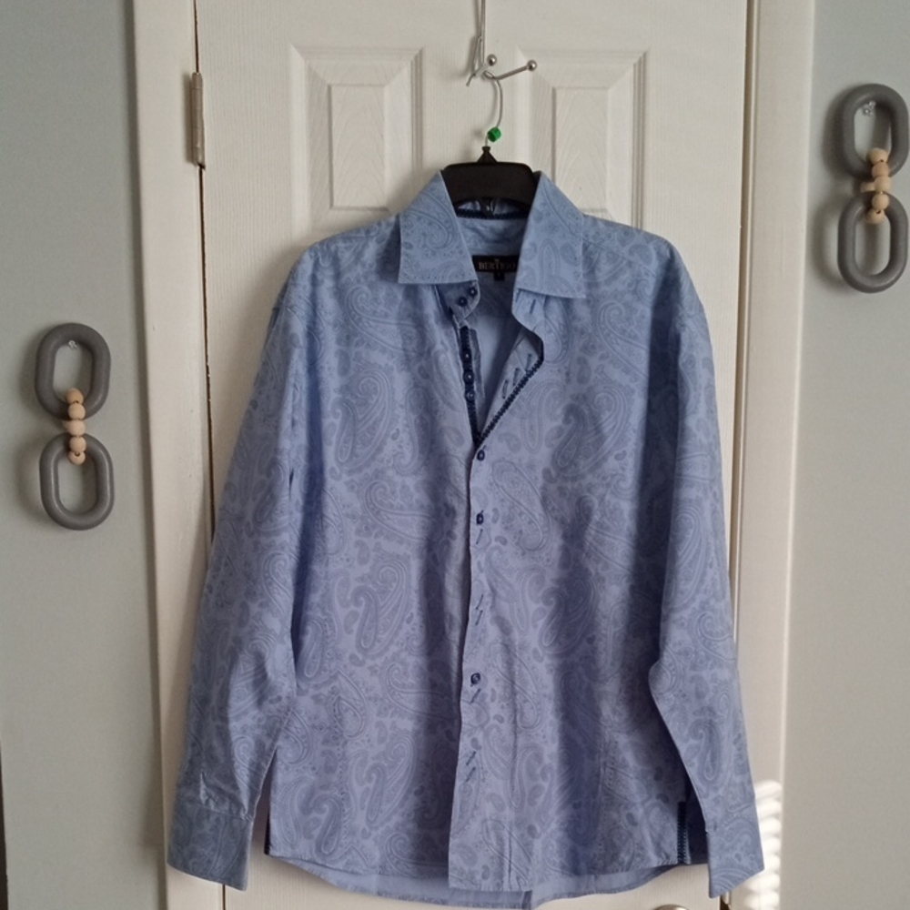 🚨B2G1 BERTIGO Paisley Button Down Long Sleeve Shirt